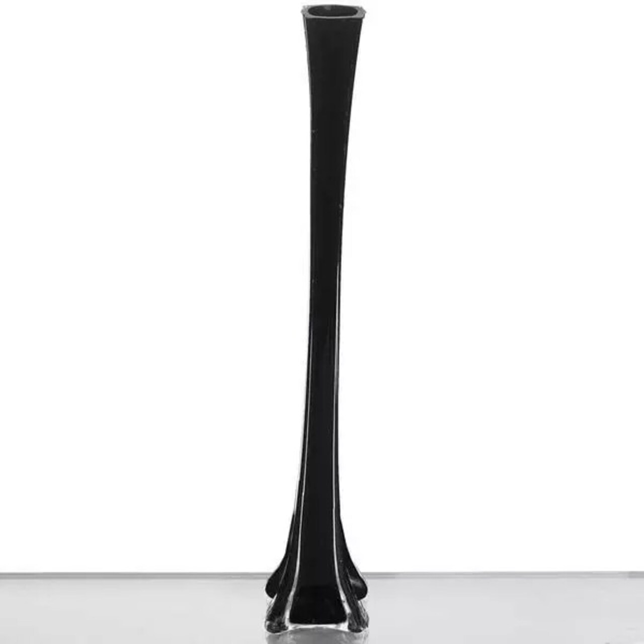 6 BLACK Wedding Eiffel Tower vases 24" tall Centerpieces